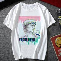 Thumbnail for Vaporwave David Collections T-shirt - T9406 / S - T-Shirt