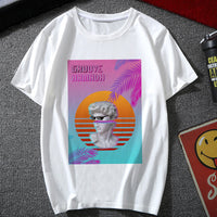 Thumbnail for Vaporwave David Collections T-shirt - T9400 / S - T-Shirt