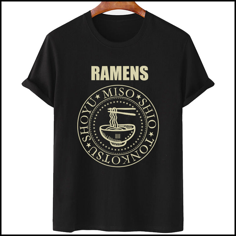 Ramens Tonkotsu Shoyu T-shirt - Black / 4XL - T-Shirt