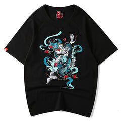 Blue Dragon T-shirt Chinese - black / XL - T-shirts
