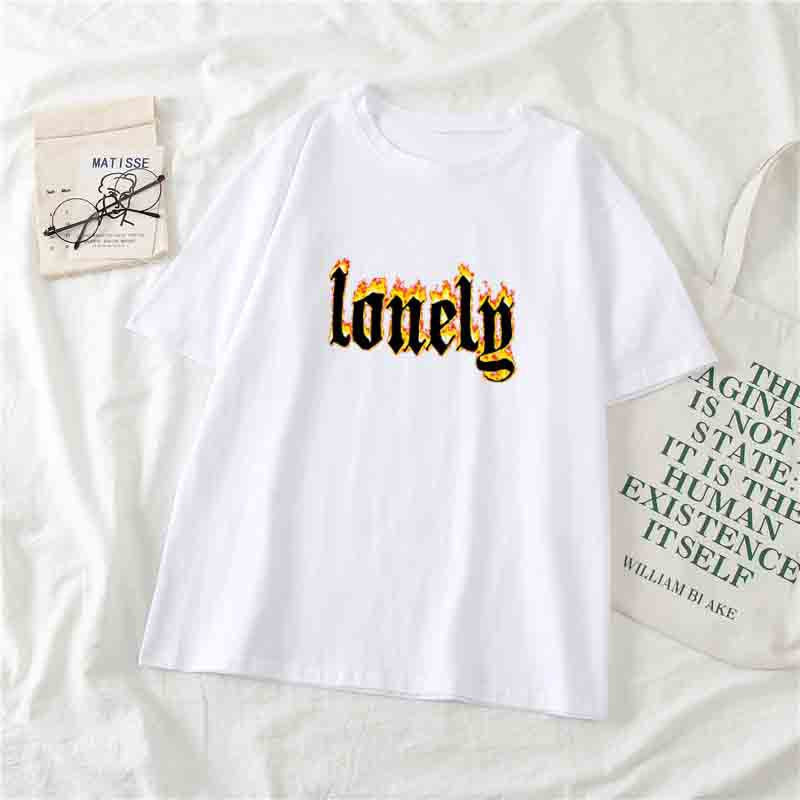 Feeling LONELY T-Shirt - White / L