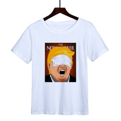 Trump Comical and Sarcastic T-Shirt - White / L