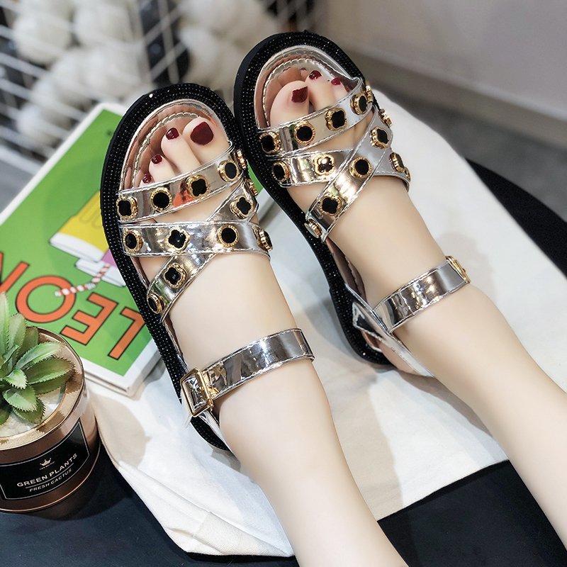 Style Casual Flat Roman Sandals - Shoes
