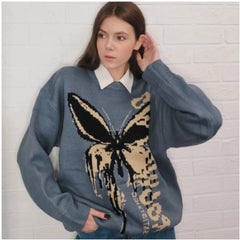 Butterfly Loose Knit Sweater