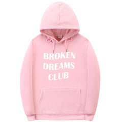Broken Dreams Club Hoodie - Pink / XL - Hoodies