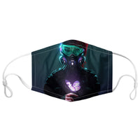 Thumbnail for Cyberpunk Face mask Dust-proof Printed Cotton Mask - UrbanWearOutsiders Accesories