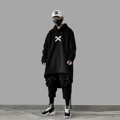 X-CLOAK LONG HOODIE - hoodie