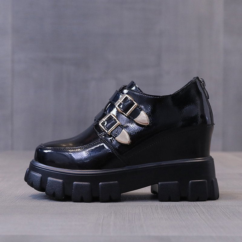 Monotonia PU Vegan Leather Boots - Black / 39 - boots