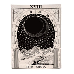 Moon And Sun Tapestry - 150x150cm - Accesories