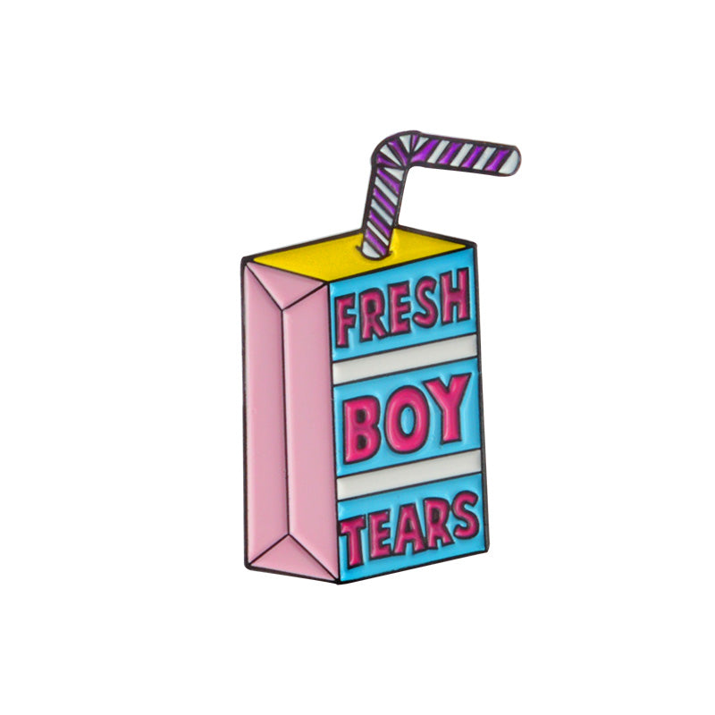 Detergents Pin Collection Brooch - Fresh Boy Tears / One