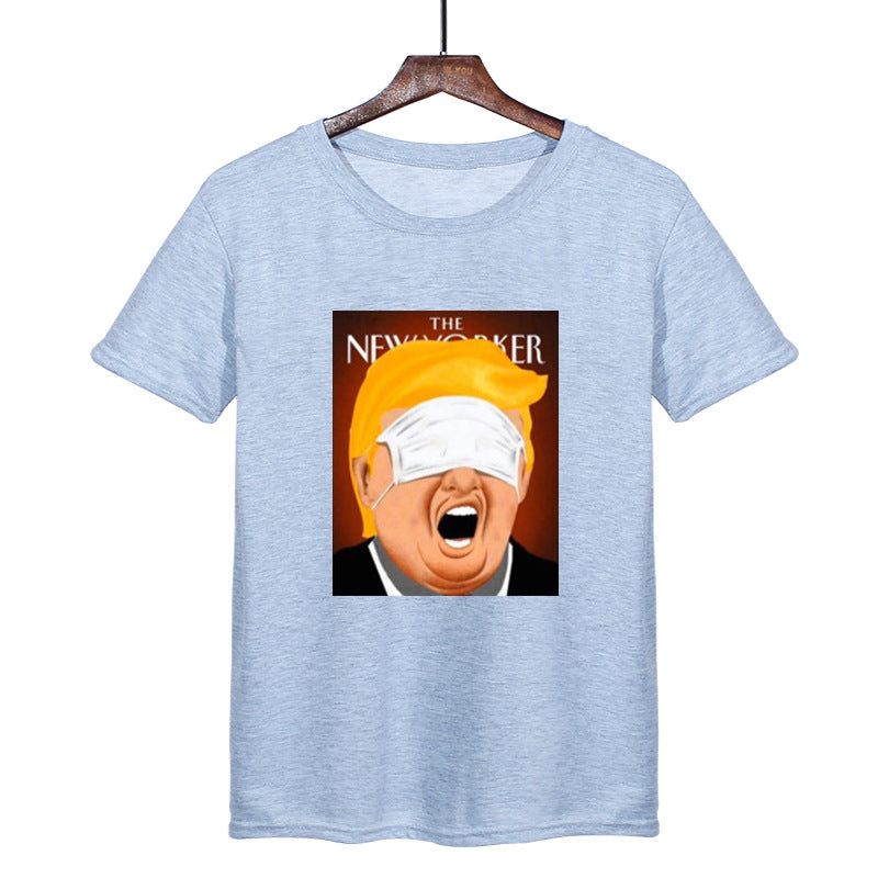 Trump Comical and Sarcastic T-Shirt - Grey / XL