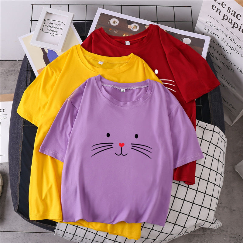 Cute Kawaii Cat T-Shirt, Pusheen T-Shirt, Otaku Cat Shirt - UrbanWearOutsiders T-Shirt