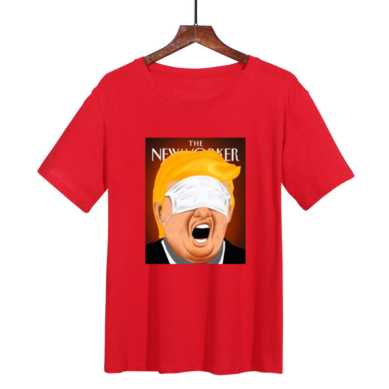 Trump Comical and Sarcastic T-Shirt - Red / XXL