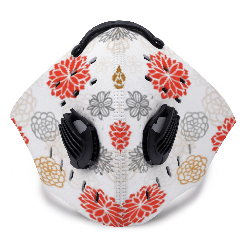 Flowers Premium Breathing Face Mask - With 1 filter - mask
