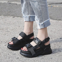 Toy Thick Platform Sandals - Black / 42 - Shoes