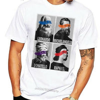 Thumbnail for Ninja Artist Renaissance Vaporware T-Shirt - White / XXS
