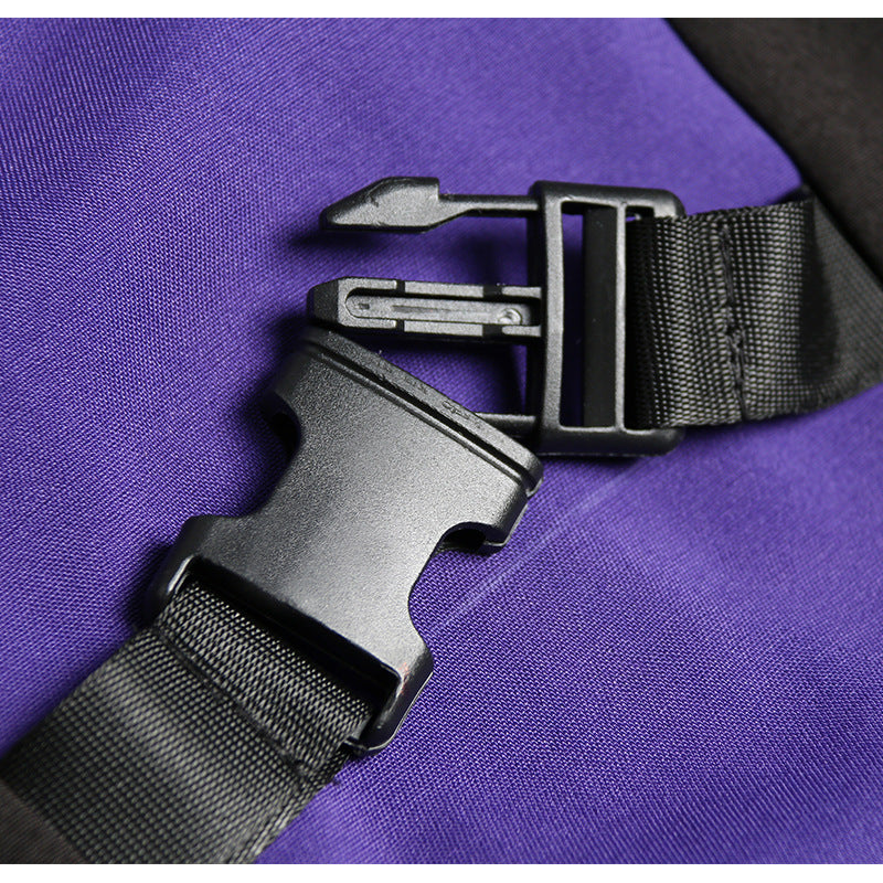 Pacthwork Pockets Mid-length dress - black / One size -