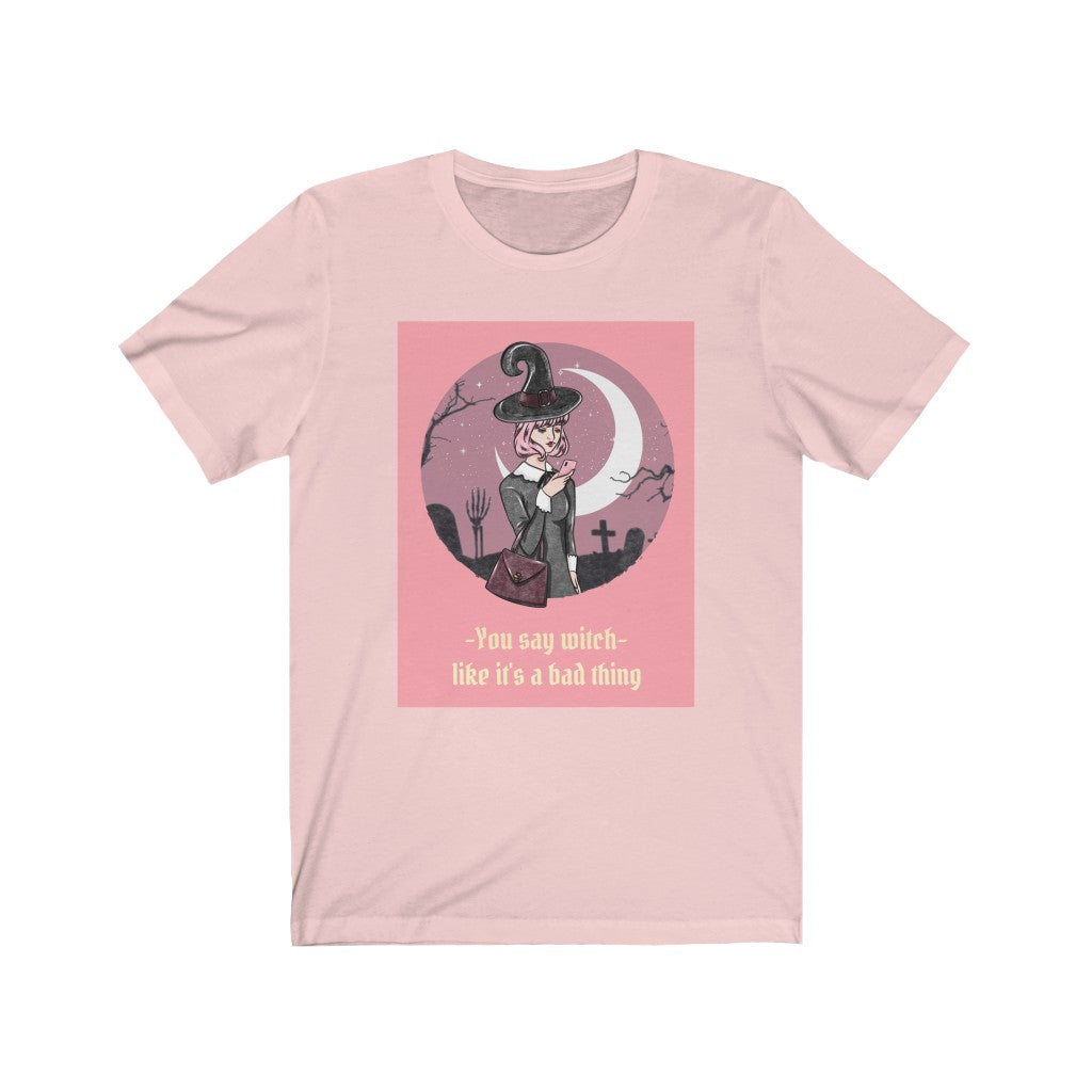 You Say Witch TShirt - Pink / XS - T-Shirt