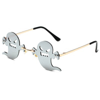 Thumbnail for Ghost Frameless Sunglasses - Mercury / One Size