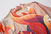Thumbnail for Fox Japanese Style 3/4 Sleeve Kimono - KIMONO