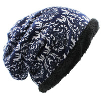 Thumbnail for Brand Design Dual-use Scarf Beanie - Blue-A / One Size
