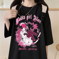 Thumbnail for Kawaii Anime Gothic Girl T-Shirt