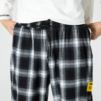 Thumbnail for Plaid Pattern Trouser Joggers Pants