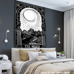 Hanging Astrology Tarot Card Tapestry Wall - I / 95x70cm