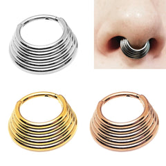 Round Nose Piercing - Gold color / 1.2X6mm