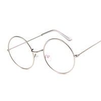 Thumbnail for Vintage Round Glasses Clear Lens Metal