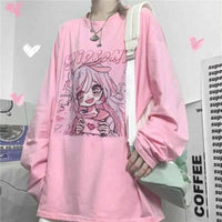 Thumbnail for Anime Dolls Oversized Sweatshirt - SWEATSHIRT