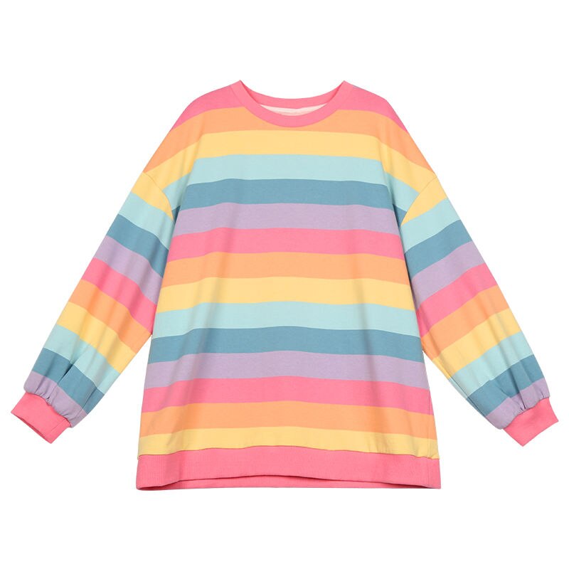 Pastel Kawaii Oversized Sweatshirt - M - SWEATSHIRT