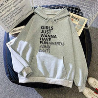 Thumbnail for Girls Just Wanna Have Hoodie - Beige / M