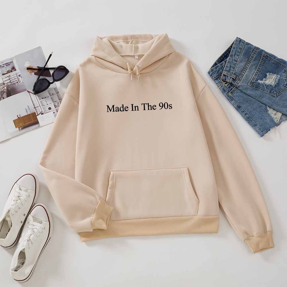 Made In The 90s Hoodie - Apricot / M - Hoodies