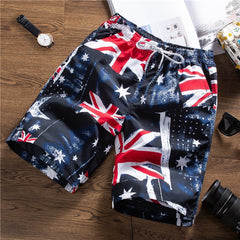 Great Britain Flag Beach Shorts