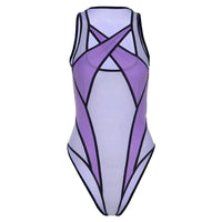 Thumbnail for Cross Collar See-Through Swimsuit