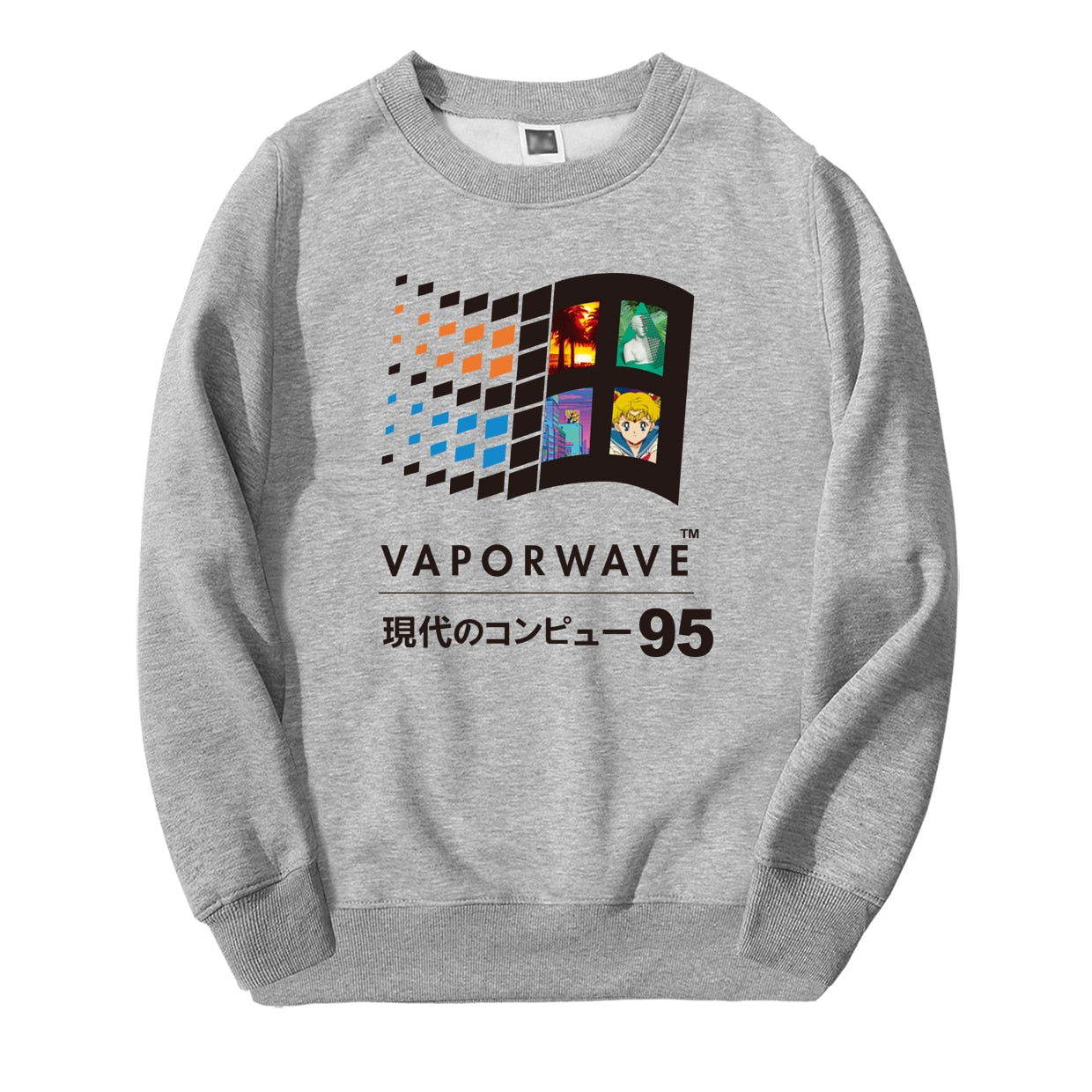 Aesthetic Vaporwave Vintage Retro Sweatshirt - SWEATSHIRT
