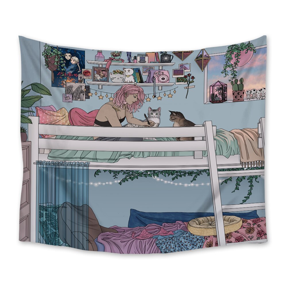 Early Morning Wall Tapestry Cover - 2 / 72X60CM