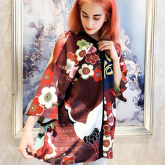 Harajuku Aesthetic Japanese Kimono - KIMONO