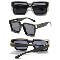 Thumbnail for Luxury Frame Anti Glare Square Sunglasses