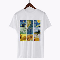 Vincent Van Gogh Collection Art T-shirt - 8 / XS - T-Shirt