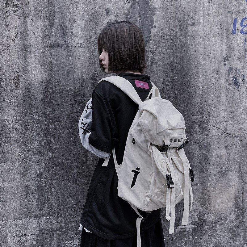 Hip Hop Korean Backpacks - Backpack