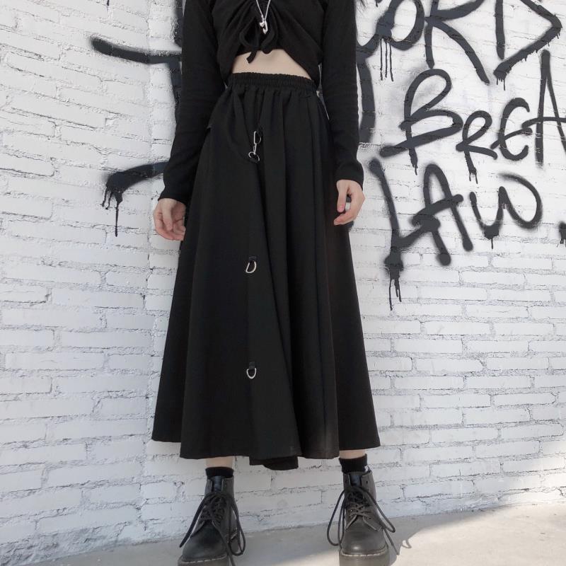 Harajuku Punk Gothic Style Skirts - Black / S - Skirt