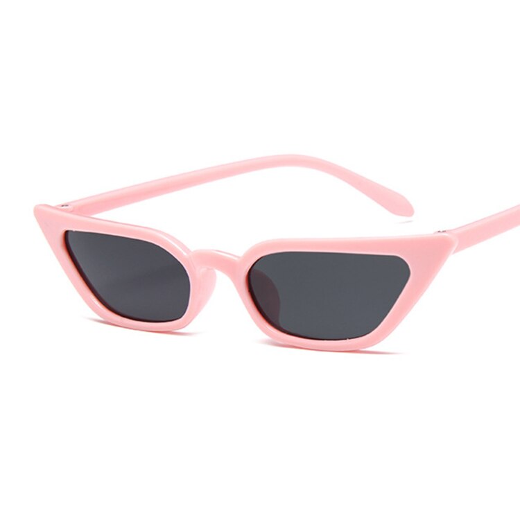 Small Cat Eye Fashion Sunglasses - Pink / One Size