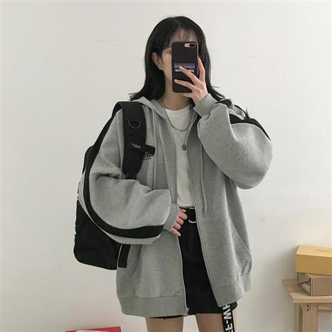 Irregular Forms Long Sleeve Oversize Sweater with Hoodie -