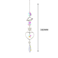 Thumbnail for Crystal Windchime Ornament Star Moon Pendant - 20