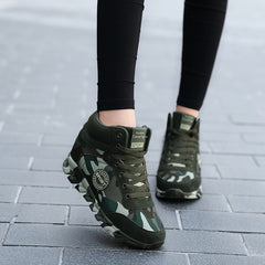 Camouflage Platform Sneakers Shoes