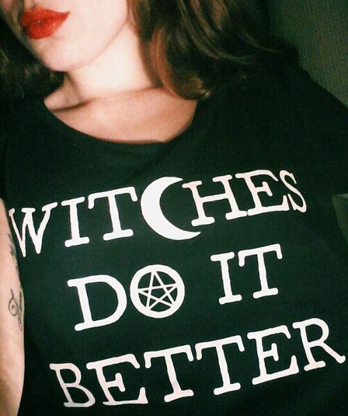 Witches Do It Better T-Shirt Black Gothic