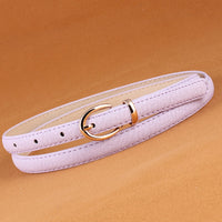 Thumbnail for Solid Color PU Leather Belt