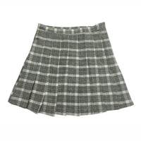 Thumbnail for Square Pattern Preppy Style Mini Skirts - Skirt